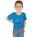 Infant Bodysuit — LOvZS Gradient Logo Baby Onesie (Front & Back Neon Apparel Design)