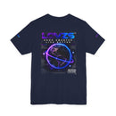 LOVZS Neon Globe  - T-Shirt