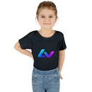 Infant Bodysuit — LOvZS Gradient Logo Baby Onesie (Front & Back Neon Apparel Design)
