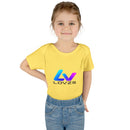 Infant Bodysuit — LOvZS Gradient Logo Baby Onesie (Front & Back Neon Apparel Design)