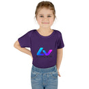 Infant Bodysuit — LOvZS Gradient Logo Baby Onesie (Front & Back Neon Apparel Design)