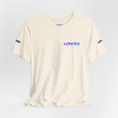 LOVZS Neon Globe  - T-Shirt