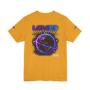 LOVZS Neon Globe  - T-Shirt