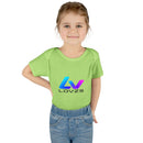 Infant Bodysuit — LOvZS Gradient Logo Baby Onesie (Front & Back Neon Apparel Design)