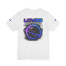 LOVZS Neon Globe  - T-Shirt