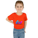 Infant Bodysuit — LOvZS Gradient Logo Baby Onesie (Front & Back Neon Apparel Design)