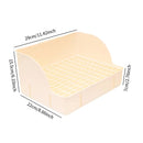 Rabbit Litter Tray Toilet Animal Potty Trainer Bunnies Corner Toilet Box for Ferret Hamster Dragon Cat Guinea Pig Dutch Supplies
