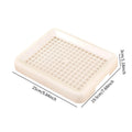 Rabbit Litter Tray Toilet Animal Potty Trainer Bunnies Corner Toilet Box for Ferret Hamster Dragon Cat Guinea Pig Dutch Supplies