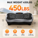 Whole-Body Vibration Plate – Home Fitness Platform with Bluetooth