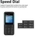 SERVO BM5310 Mini 3 SIM Standby Feature Mobile Phone Speed Dial Magic Voice Blacklist MP4 Player FM Radio Small Backup Cellphone