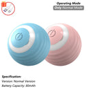 Smart Rolling Cat Ball™ – Rechargeable Interactive Pet Toy
