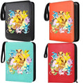 Pokémon Trading Card Binder — Charizard & Pikachu Zipper Collection Album