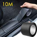 1-10m Nano Carbon Fiber Car 3D Tape Sticker Wrap Door Mirror Paste Protector Strip DIY Protection Film Waterproof Adhesive Vinyl