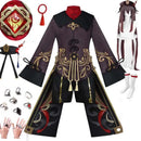 Hu Tao Cosplay Costume for Women – Halloween Anime Outfit