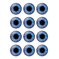24pcs/bag 14mm Eyes Chips Suitable for Blythe Doll Super Thin Pupil Glass Cabochons DIY Accessories Bulk Items H213