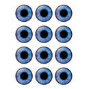 24pcs/bag 14mm Eyes Chips Suitable for Blythe Doll Super Thin Pupil Glass Cabochons DIY Accessories Bulk Items H213