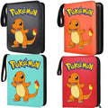 Pokémon Trading Card Binder — Charizard & Pikachu Zipper Collection Album