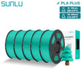 SUNLU 5KG Pla Plus 3D Filament PLA+ 1.75mm Neatly Wound Good Toughness Colorful Printer Filaments for FDM 3D Printing Materials