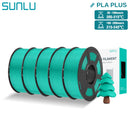 SUNLU 5KG Pla Plus 3D Filament PLA+ 1.75mm Neatly Wound Good Toughness Colorful Printer Filaments for FDM 3D Printing Materials
