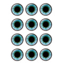 24pcs/bag 14mm Eyes Chips Suitable for Blythe Doll Super Thin Pupil Glass Cabochons DIY Accessories Bulk Items H213