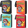 Pokémon Trading Card Binder — Charizard & Pikachu Zipper Collection Album