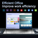 New 15.6" Laptop Intel Core I9-10980HK 32GB DDR4 2TB M.2 SSD Win11 Pro Fingerprint Unlock WiFi6 BT5.2 4K HD Gaming Ultrabook