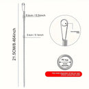 Bendable Spring Drawstring Threader Clip Pants Hoodies Elastic Band Lace Cord Flexible Drawstring Thread DIY Sewing Accessories
