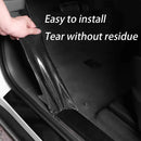 1-10m Nano Carbon Fiber Car 3D Tape Sticker Wrap Door Mirror Paste Protector Strip DIY Protection Film Waterproof Adhesive Vinyl