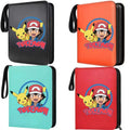 Pokémon Trading Card Binder — Charizard & Pikachu Zipper Collection Album