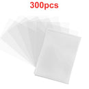 100-600pcs Card Sleeves Hard Soft Card Holder Covered With Protective Filmclear Trading Protectors For Pokmone Football Gamecard