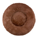 40-90cm 6 Sizes Round Pet Bed for Large Dog Bed Super Soft Cat Bed Plush Dog House for Medium Dog House Winter Warm Sleeping