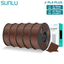 SUNLU 5KG Pla Plus 3D Filament PLA+ 1.75mm Neatly Wound Good Toughness Colorful Printer Filaments for FDM 3D Printing Materials