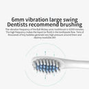 Electric Ultrasonic Toothbrush Six Speed Mode Home Soft Hair USB Charging Waterproof Adult Tooth Cleaner Automatic Couple Set-