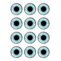 24pcs/bag 14mm Eyes Chips Suitable for Blythe Doll Super Thin Pupil Glass Cabochons DIY Accessories Bulk Items H213