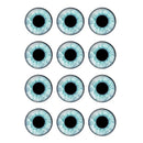 24pcs/bag 14mm Eyes Chips Suitable for Blythe Doll Super Thin Pupil Glass Cabochons DIY Accessories Bulk Items H213