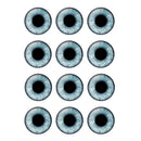 24pcs/bag 14mm Eyes Chips Suitable for Blythe Doll Super Thin Pupil Glass Cabochons DIY Accessories Bulk Items H213