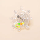 Interactive Parrot Toy Bird Cage Toy for Parrots Rotating Treat Dispenser,  for Mental Stimulation and Entertainment