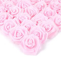 10/20/50Pcs Artificial Foam Rose Flowers PE Fake Flower for Home Room Dceor Wedding Party Halloween Thanksgiving Christmas Decor