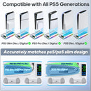 Game Stand For Sony PS5 Console Playstation Play Stations PS 5 Slim Pro Support Base Holder Cooler Fan RGB Gaming Accessories