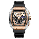 LIGE Men's Watches Fashion Sport Quartz Watch for Men Luxury Top Brand Waterproof Wristwatches Silicone Strap Relogios Masculino
