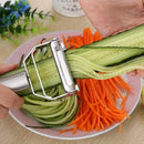High Quality Stainless Steel Multifunctional Potato Cucumber Carrot Grater Julienne Peeler Fruit Vegetable Peeler Slicer