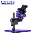 MECHANIC ROBOT 6560T-B11 Trinocular Stereo Industrial Microscope 6.5-60X Continuous Zoom WF10X25 Eyepiece 0.45X Camera Adapter