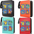 Pokémon Trading Card Binder — Charizard & Pikachu Zipper Collection Album
