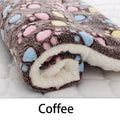 Flannel Pet Sleeping Mat Dog Bed Cat Litter Puppy Bed Dog Sofa Lovely Mattress Cushion for Small Large Dog Blanket For Winter