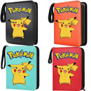 Pokémon Trading Card Binder — Charizard & Pikachu Zipper Collection Album