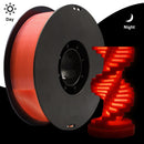 DIY Christmas Gift, 1.75mm PLA Luminous 3D Printer Filament, 200g(0.44L）Spool, Glow in the Dark, for Most FDM Printers