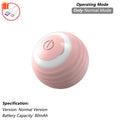 Smart Rolling Cat Ball™ – Rechargeable Interactive Pet Toy