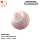 Smart Rolling Cat Ball™ – Rechargeable Interactive Pet Toy