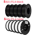 KINGROON 10KG PLA Filament PETG 3D Filament 1.75mm For 3D Printer Filament Bundle Mixed Colors FDM Printing Material Fast Ship