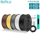 SUNLU 5KG Pla Plus 3D Filament PLA+ 1.75mm Neatly Wound Good Toughness Colorful Printer Filaments for FDM 3D Printing Materials